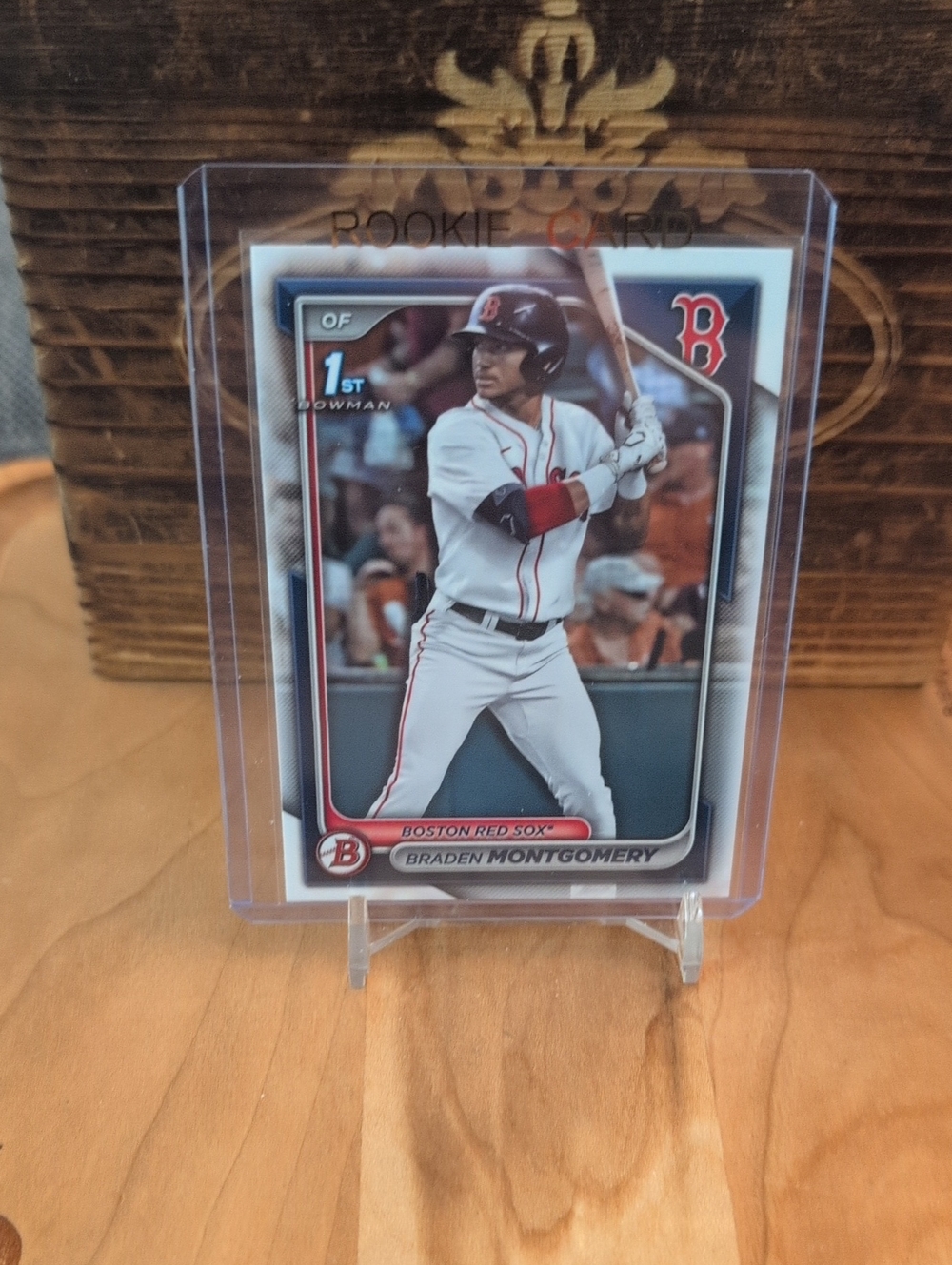 2024 Bowman 1st Braden Montgomery Prospect Rookie Card Red Sox White Sox